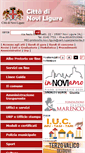 Mobile Screenshot of comunenoviligure.gov.it